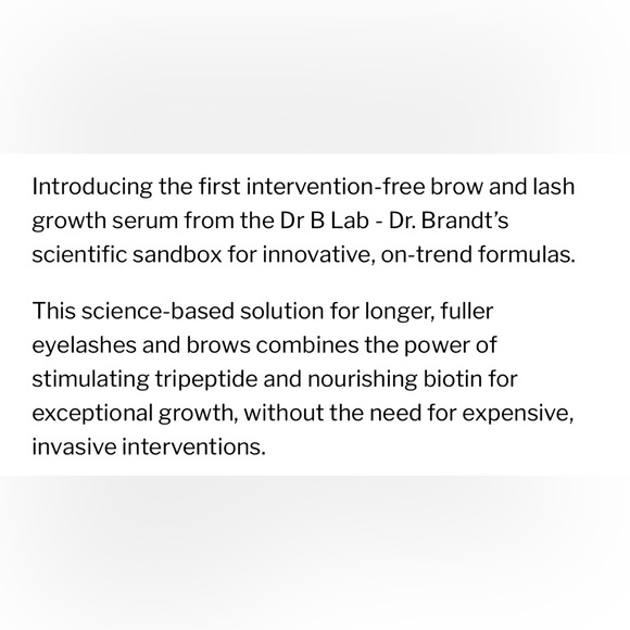 ✨✨ Dr. B Lash & Brow Serum ✨✨ - Picture 2 of 3